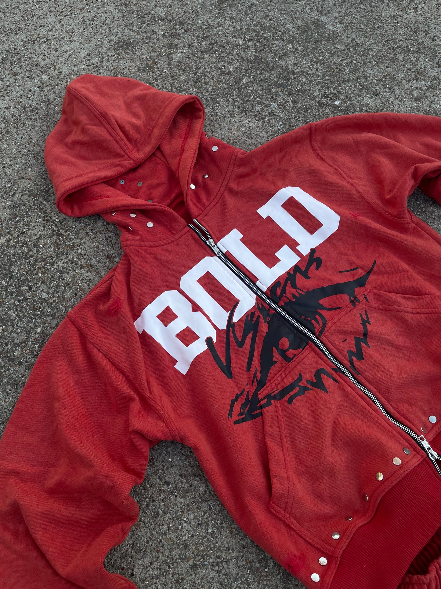 |Red BoldVisions Top and Bottom Heavyweight Set|❤️