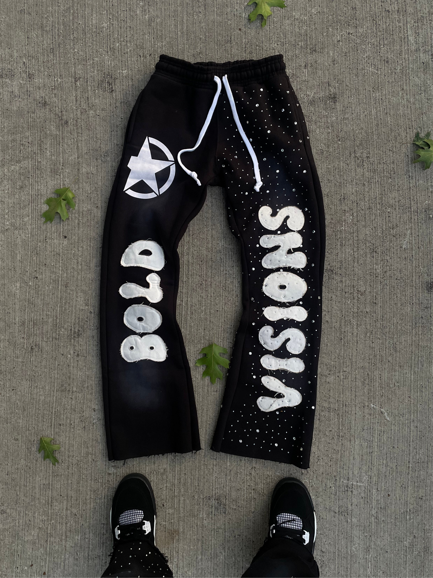 |BoldVisions Flashy Heavy Weighted Flared Sweats💎|