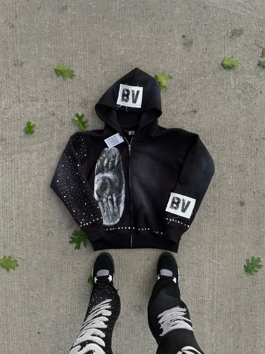 |BoldVisions Flashy Heavy Weighted Zip-Up Jacket💎|